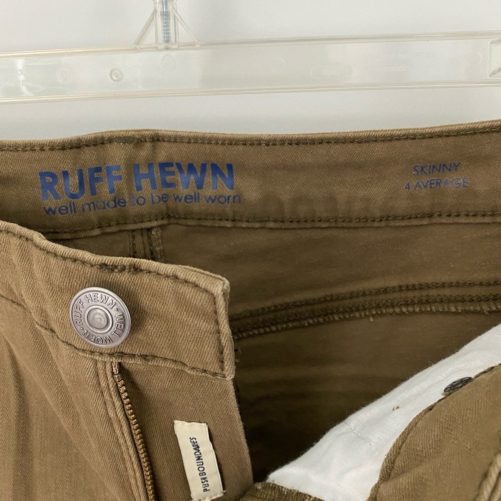 Olive green skinny pants